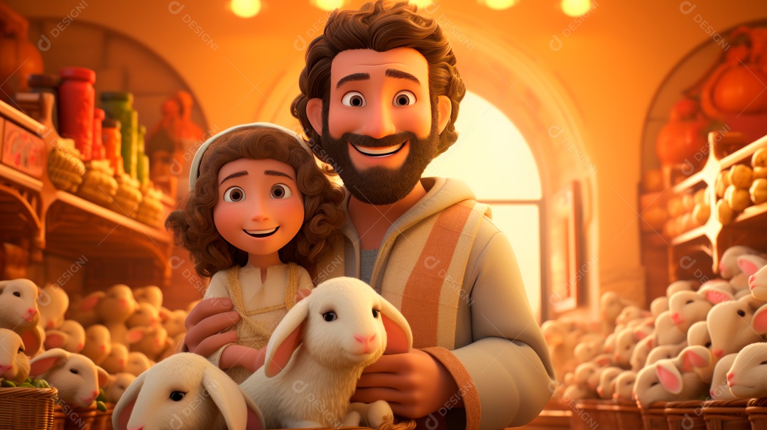 Eid al Adha, a Festa do Sacrifício, 28 de junho AI Generativa.