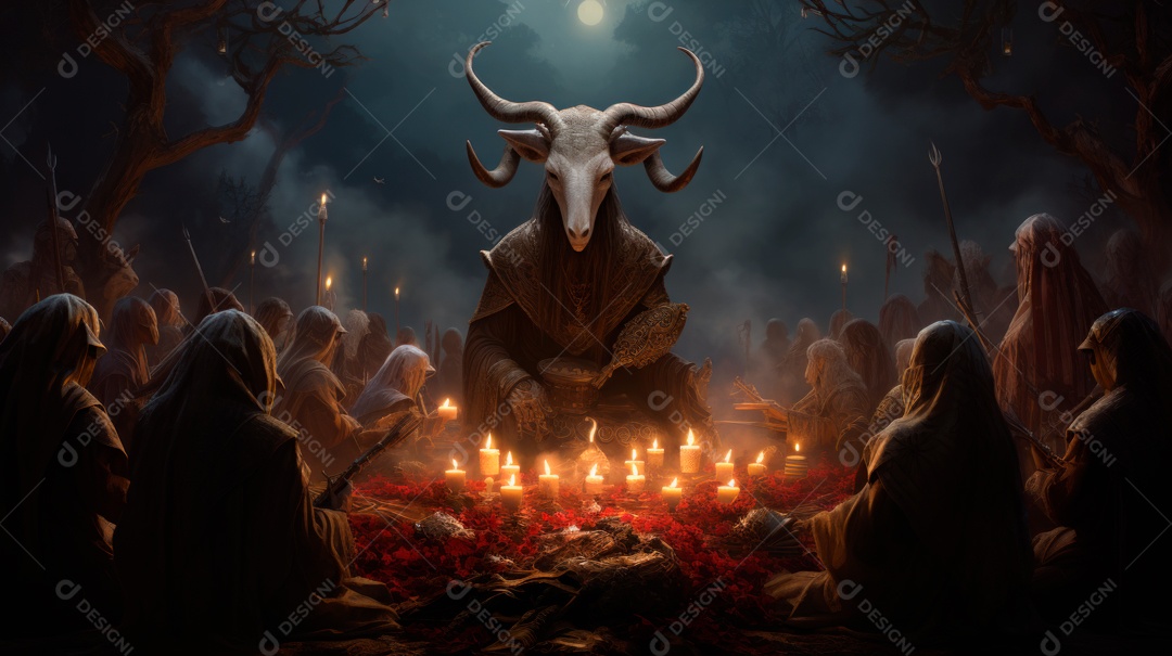 Eid al Adha, a Festa do Sacrifício, 28 de junho AI Generativa.