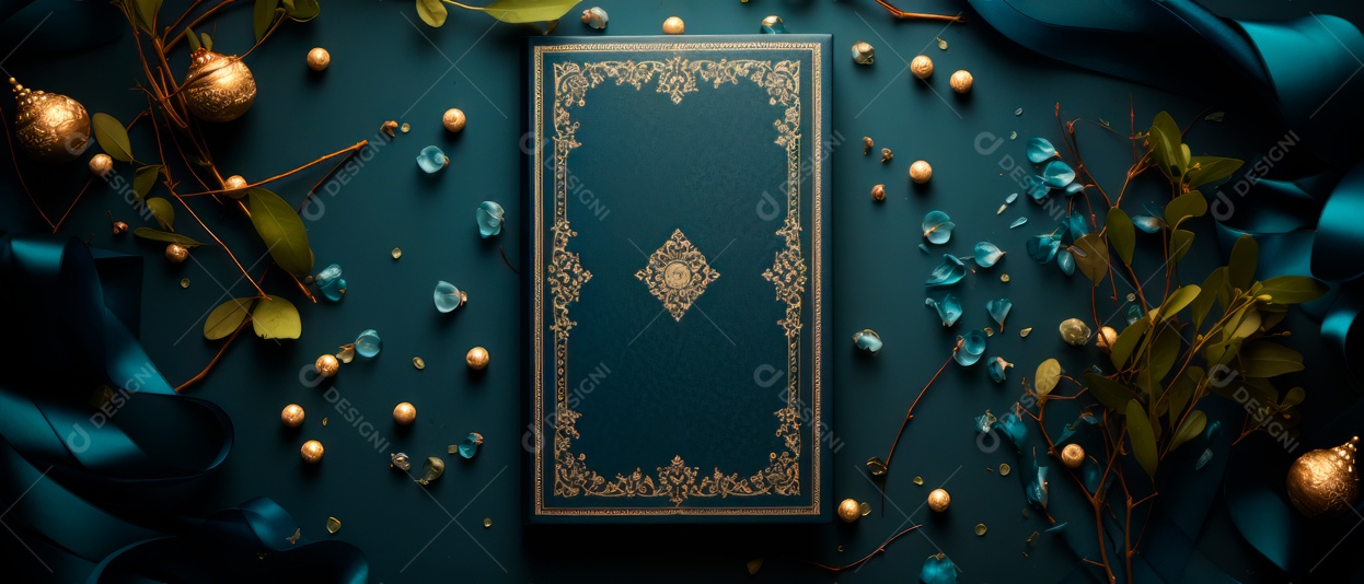 O Ano Novo Islâmico do Alcorão IA Generativa.