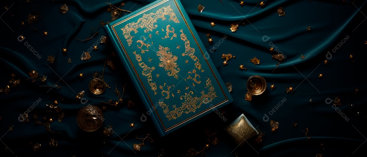 O Ano Novo Islâmico do Alcorão IA Generativa.