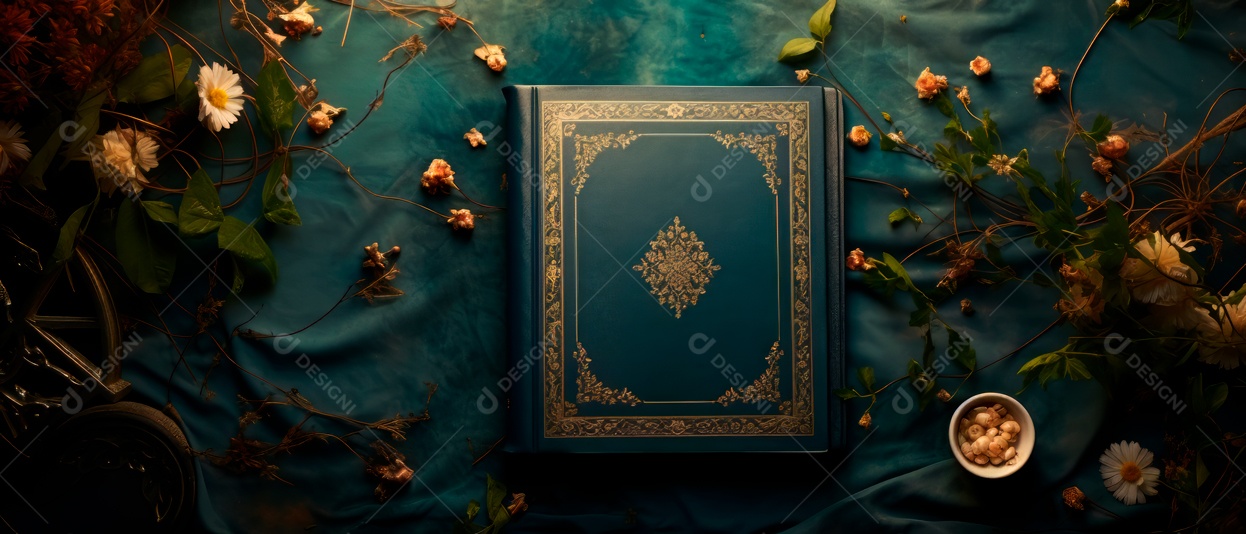 O Ano Novo Islâmico do Alcorão IA Generativa.