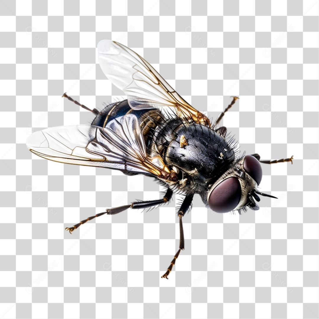 Insetos Pragas Moscas PNG Transparente
