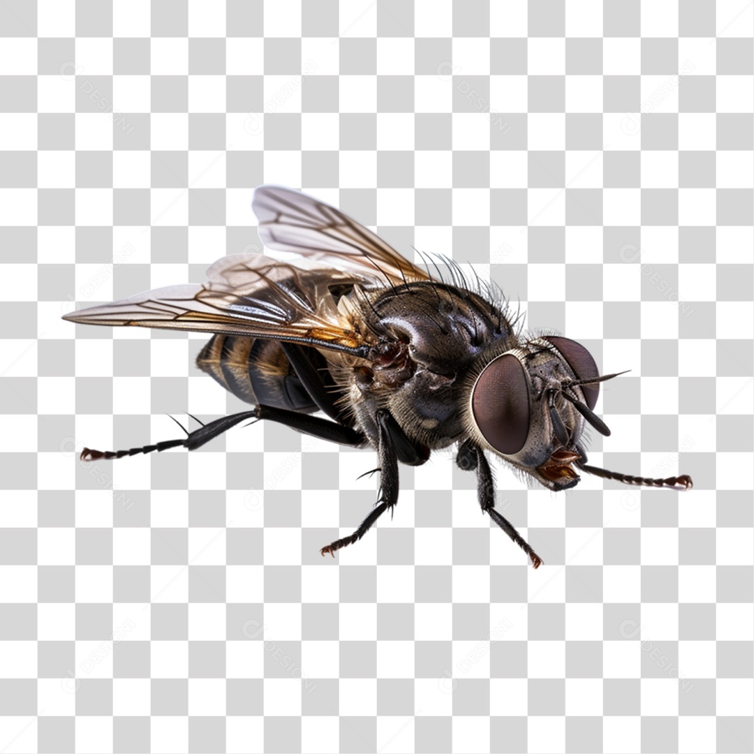 Insetos Pragas Moscas PNG Transparente