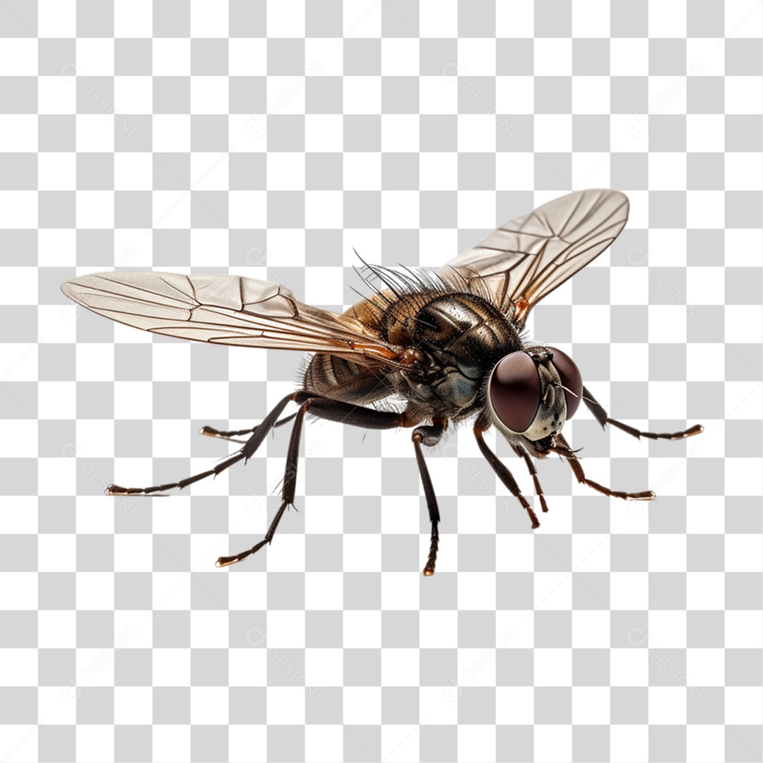 Insetos Pragas Mosca PNG Transparente