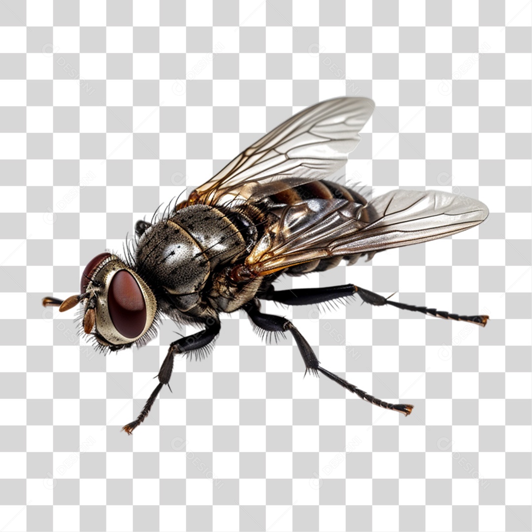 Insetos Pragas Mosca PNG Transparente