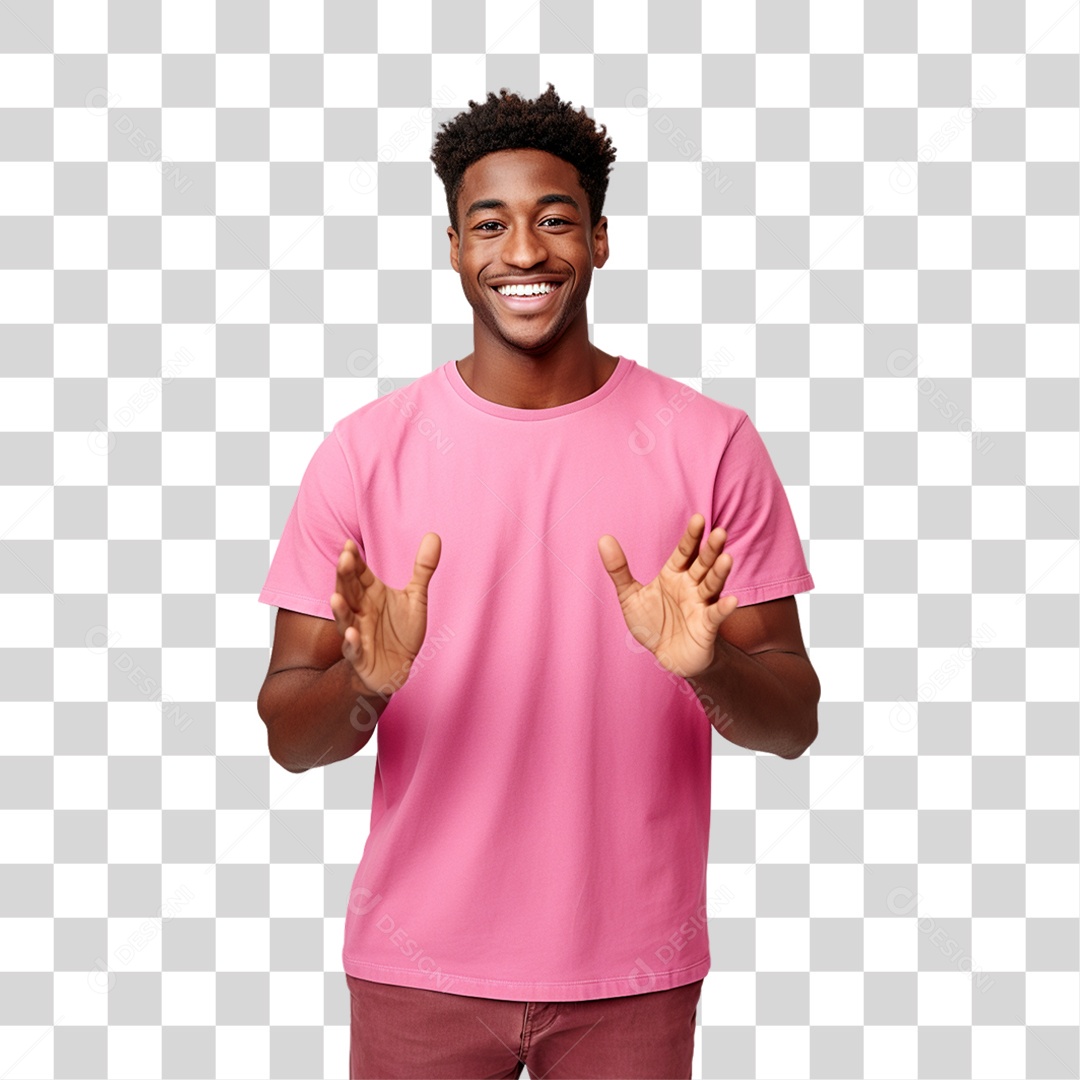 Pessoas Fazendo Gestos Sinais PNG Transparente