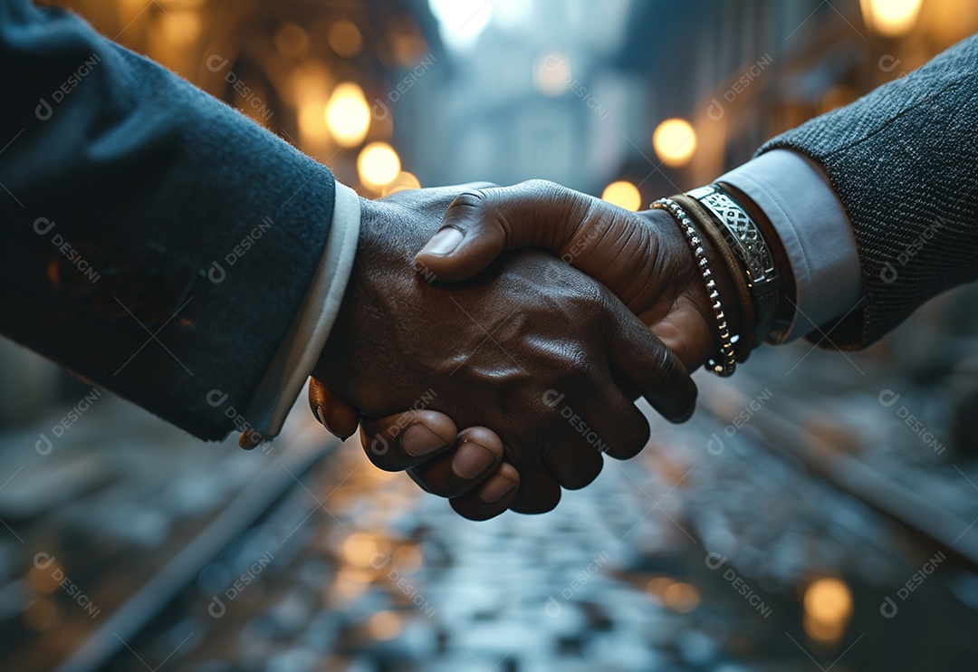 Aperto de mão de empresários de negócios e conceito de parceria