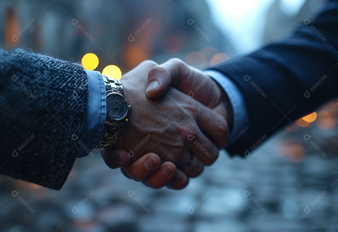 Aperto de mão de empresários de negócios e conceito de parceria