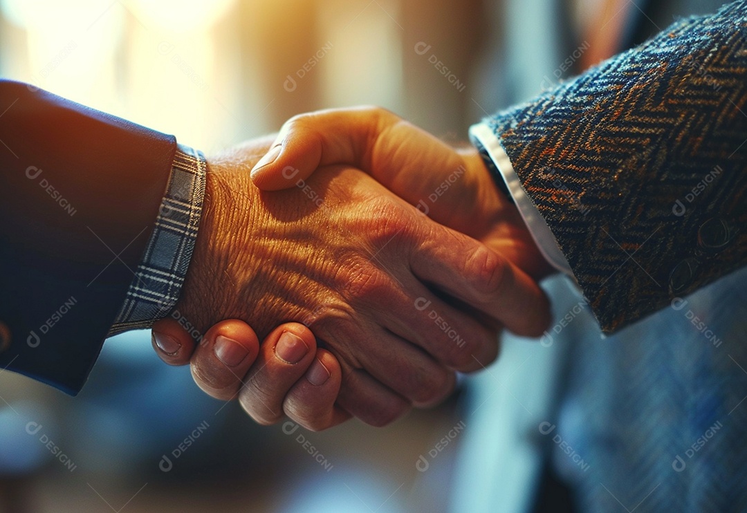 Aperto de mão de empresários de negócios e conceito de parceria