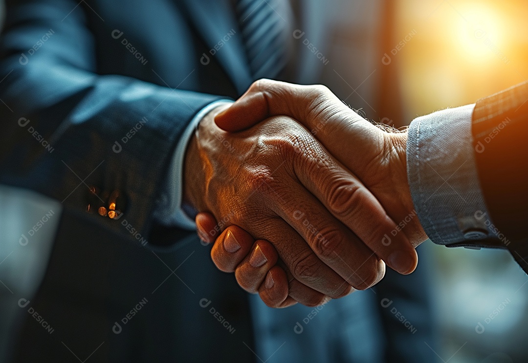 Aperto de mão de empresários de negócios e conceito de parceria