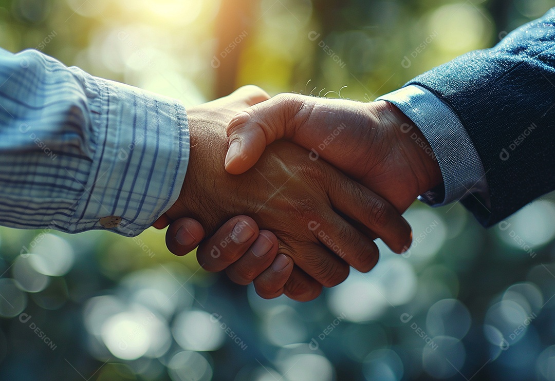 Aperto de mão de empresários de negócios e conceito de parceria