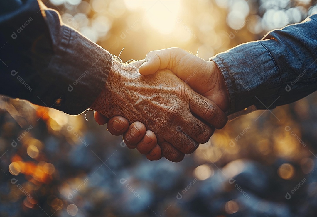 Aperto de mão de empresários de negócios e conceito de parceria