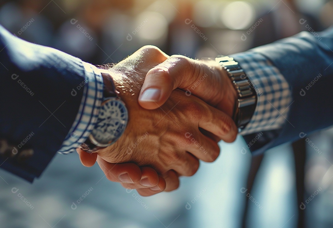 Aperto de mão de empresários de negócios e conceito de parceria