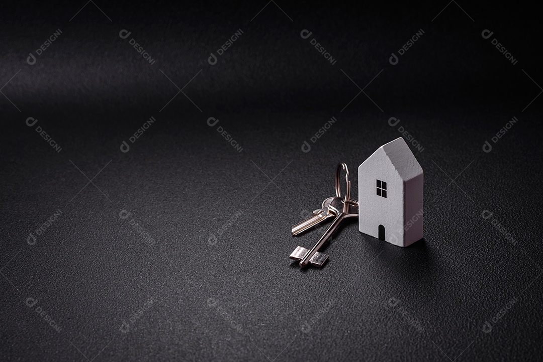 Uma casinha de madeira como ideia para investir na casa própria e atingir o objetivo de comprar um imóvel. Plano de fundo para sua ideia