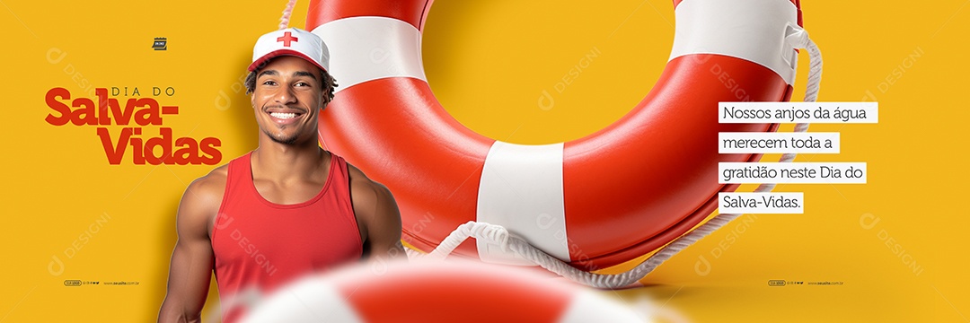 Carrossel Dia Do Salva Vidas 28 de Dezembro Social Media PSD Editável