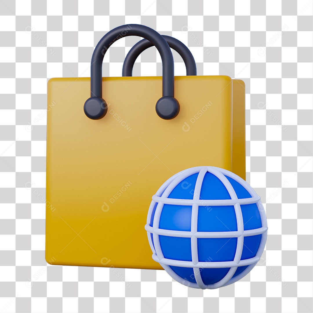 Saco Bola Planeta PNG Transparente