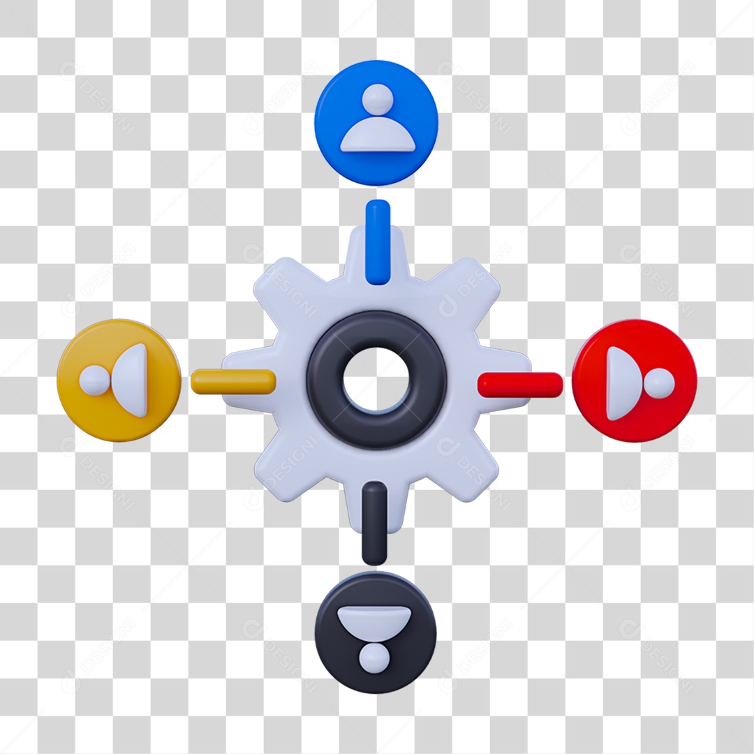 Engrenagem Ícones PNG Transparente