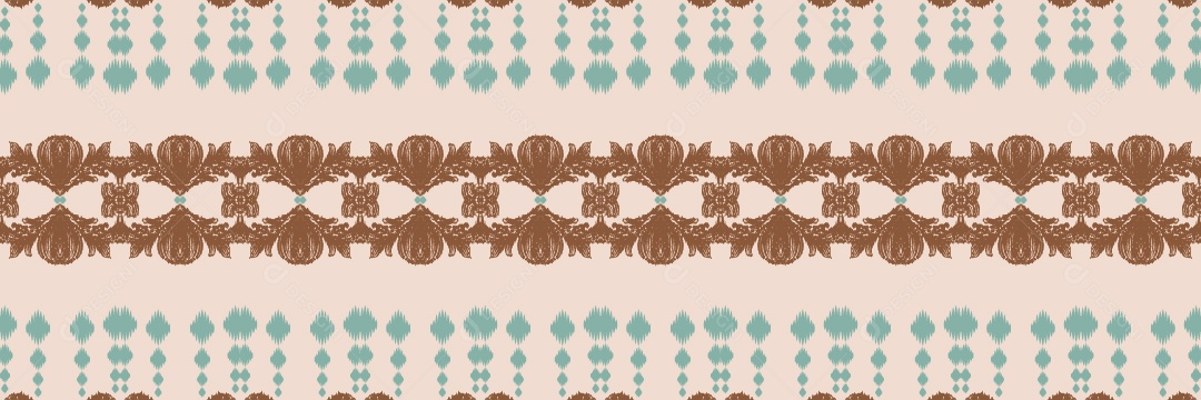 Tribal Tradicional Ilustração Colorida Vetor EPS