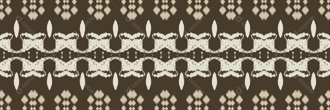 Tribal Tradicional Ilustração Colorida Vetor EPS