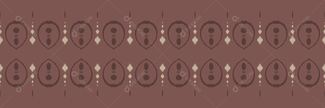 Tribal Tradicional Ilustração Colorida Vetor EPS