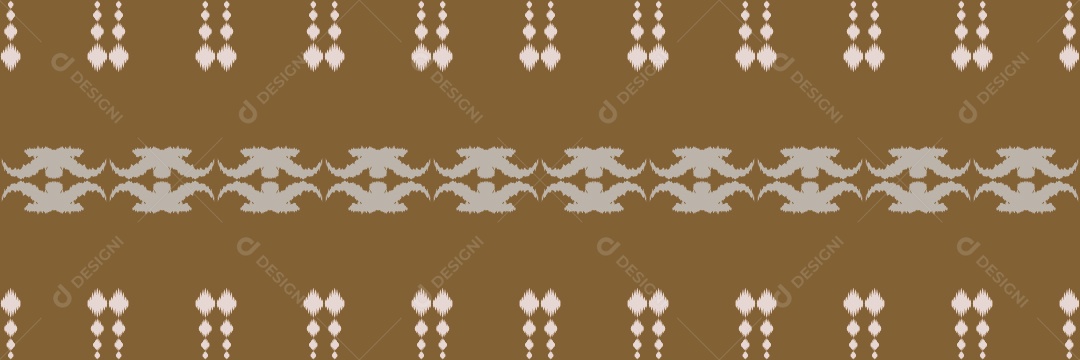 Tribal Tradicional Ilustração Colorida Vetor EPS