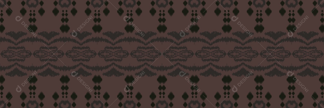 Tribal Tradicional Ilustração Colorida Vetor EPS