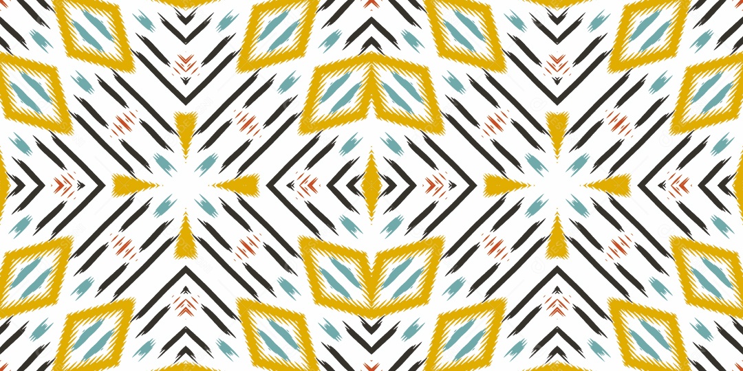 Tribal Tradicional Ilustração Colorida Vetor EPS