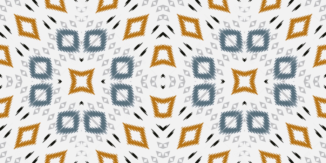 Tribal Tradicional Colorido Ilustração Vetor EPS