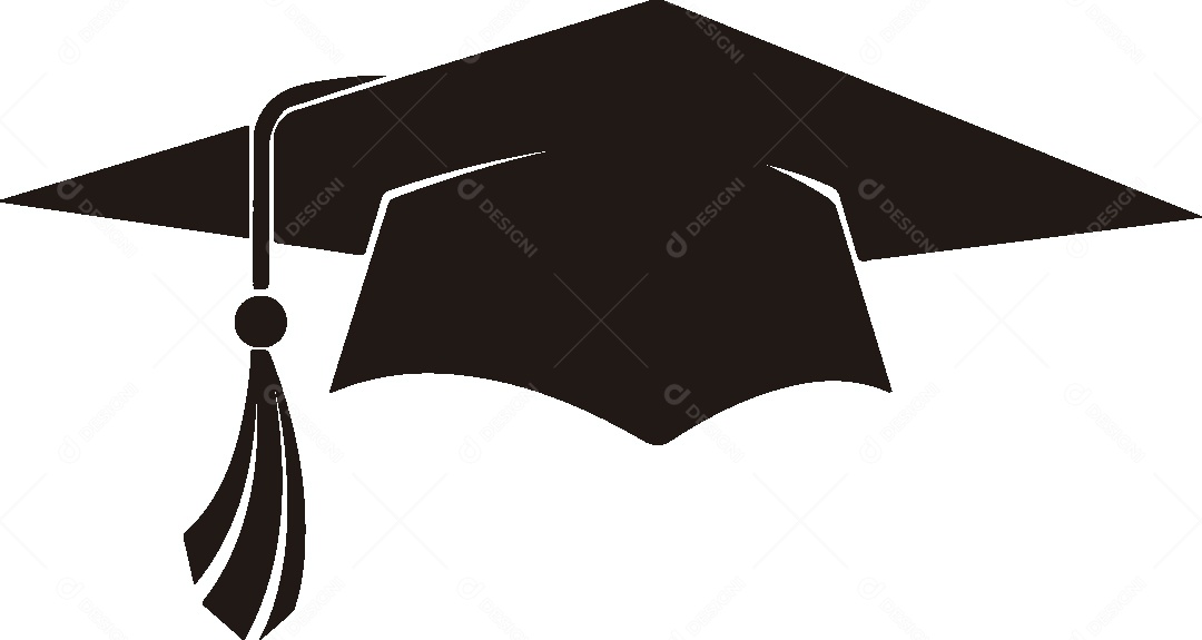 Ícone de Chapéu de Formatura Ilustração Vetor EPS Editável