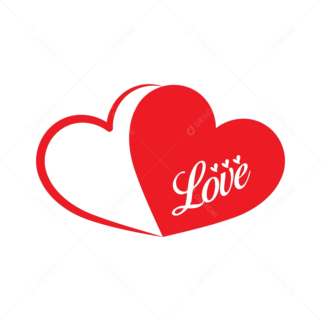 Coração Ilustração Vetor EPS