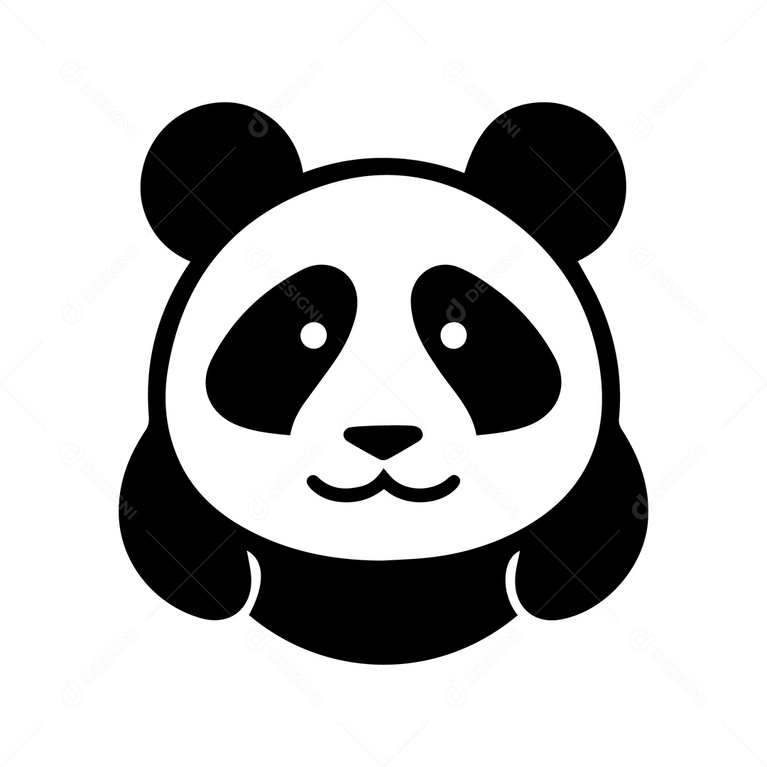 Panda Ilustração Vetor EPS