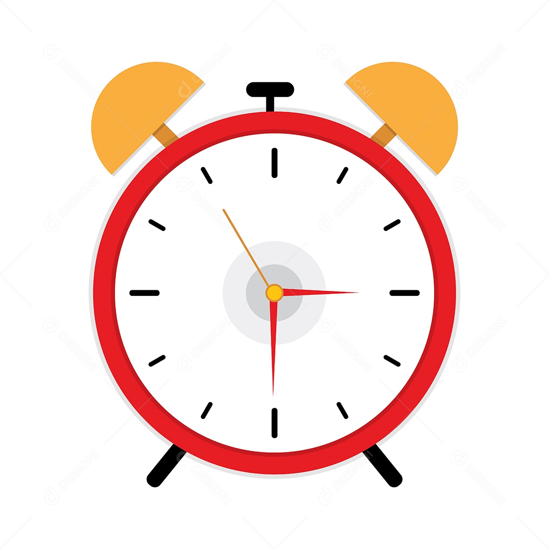 Ícone de Relógio Ilustração Vetor EPS