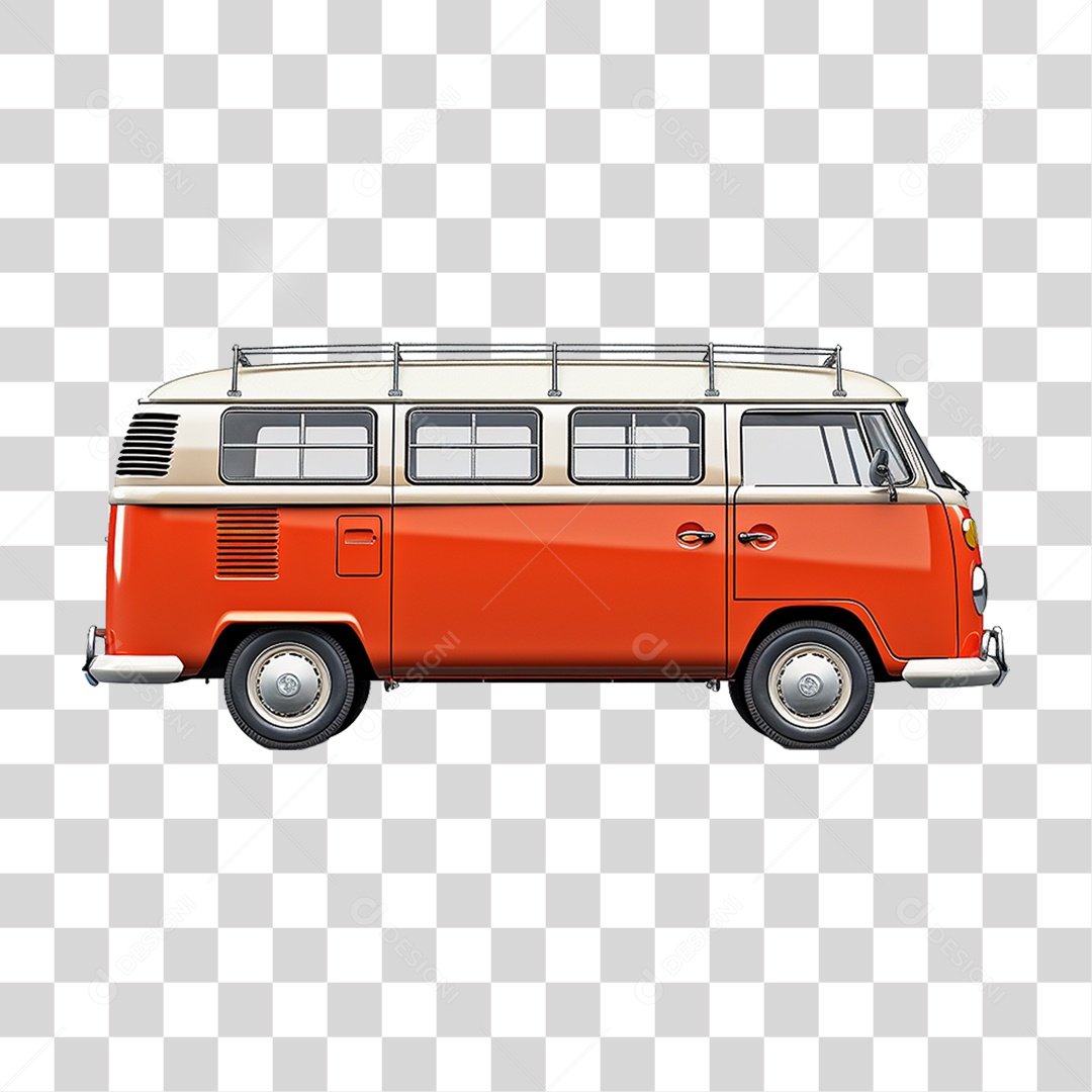 Furgão Kombi PNG Transparente