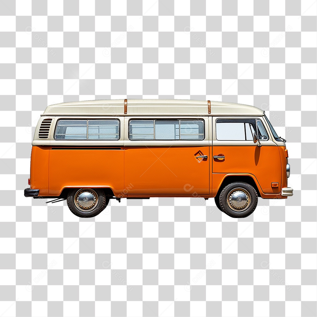 Furgão Kombi PNG Transparente