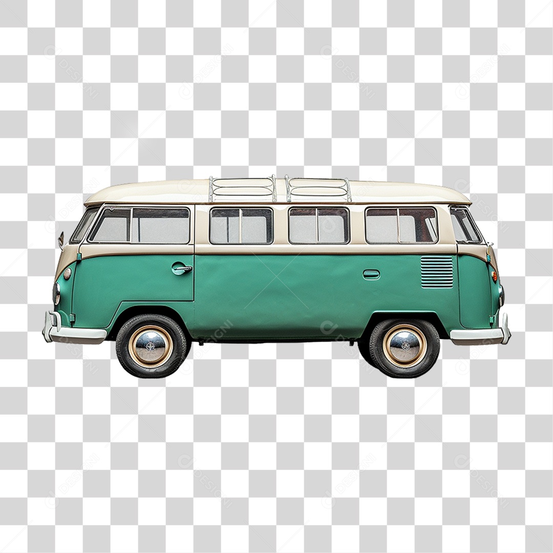 Furgão Kombi PNG Transparente