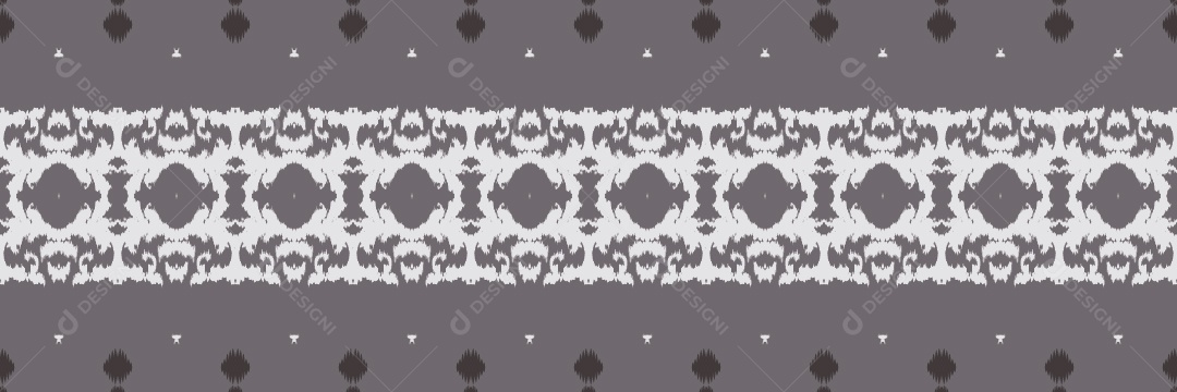 Ilustração de Padrão Tribal Tradicional Vetor EPS