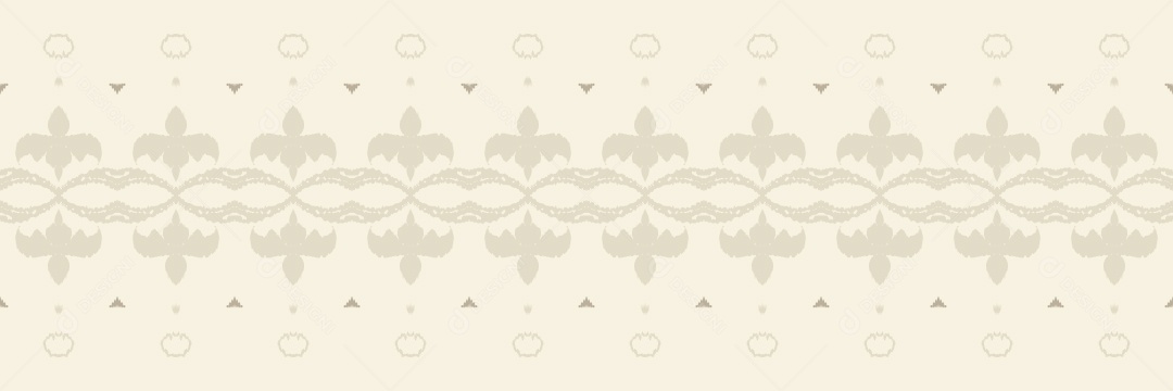 Ilustração de Padrão Tribal Tradicional Colorido Vetor EPS