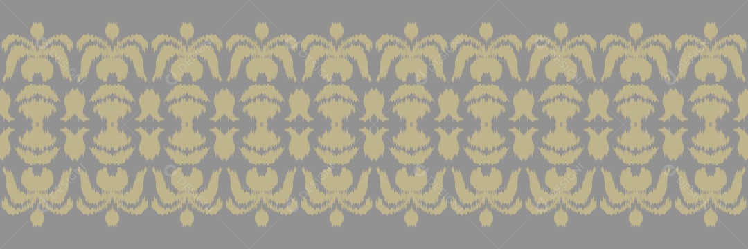 Ilustração de Padrão Tribal Tradicional Colorido Vetor EPS