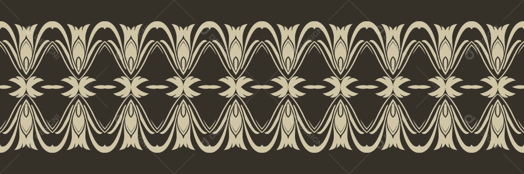 Padrão Tribal Tradicional Ilustração Vetor EPS