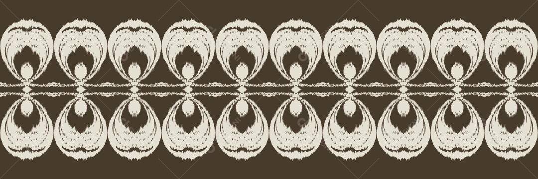 Padrão Tribal Tradicional Ilustração Vetor EPS