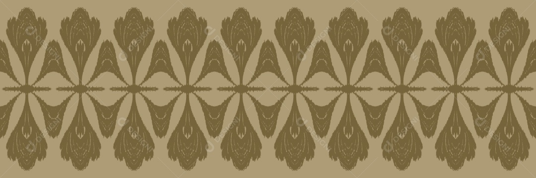 Padrão Tribal Tradicional Ilustração Vetor EPS