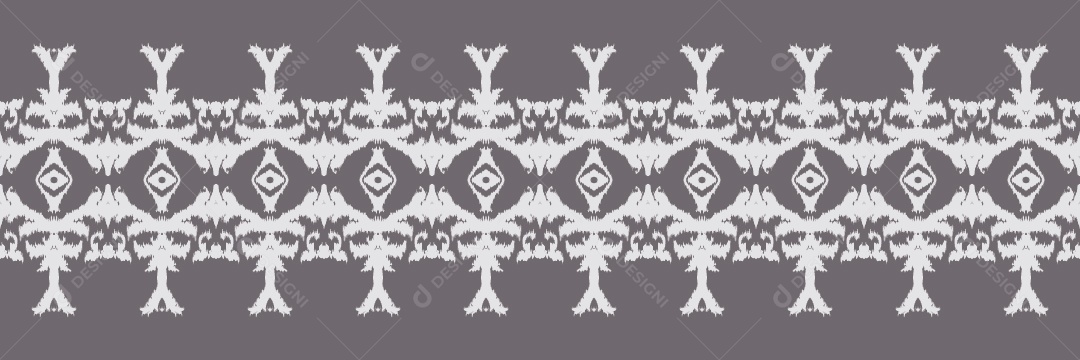 Padrão Tribal Tradicional Ilustração Vetor EPS