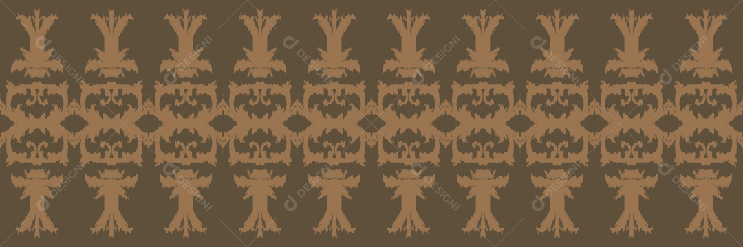 Padrão Tribal Tradicional Ilustração Vetor EPS