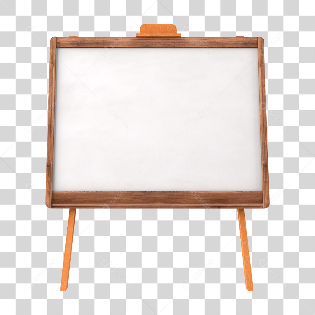 Quadro Negro Escola PNG Transparente