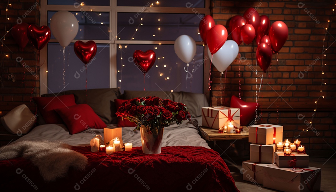 Quarto para casal no dia dos namorados