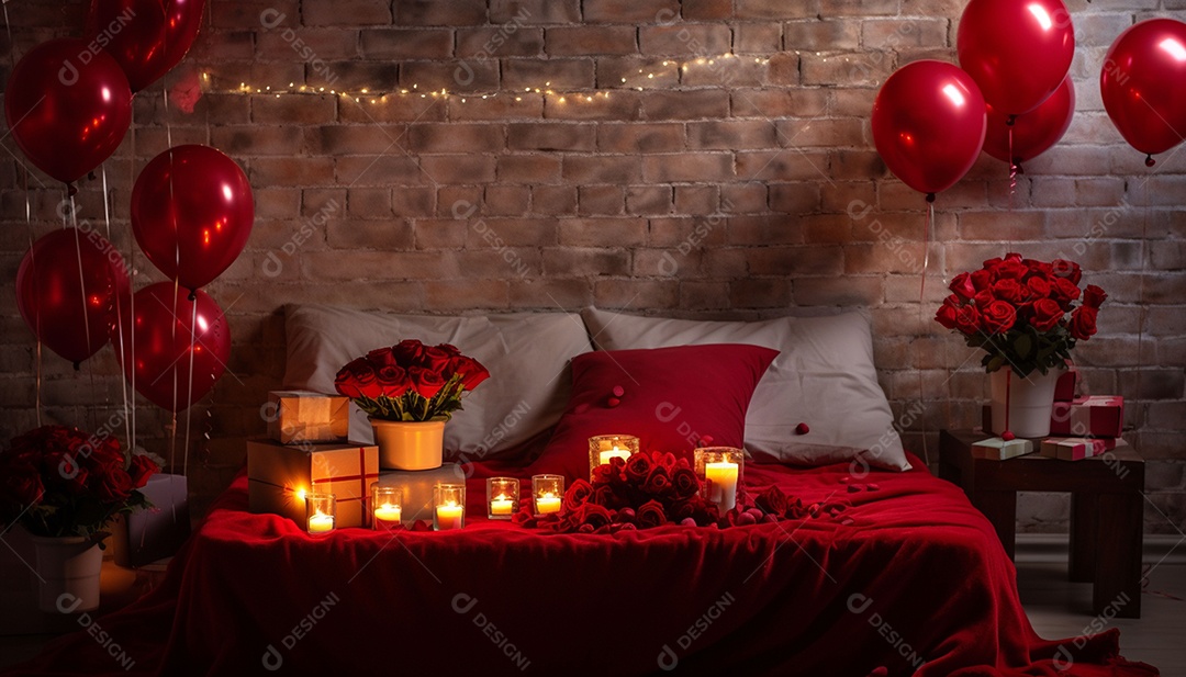 Quarto para casal no dia dos namorados