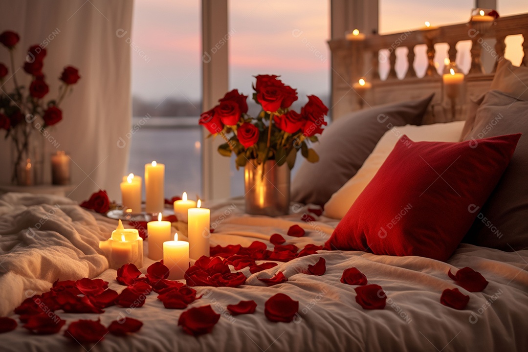 Quarto para casal no dia dos namorados