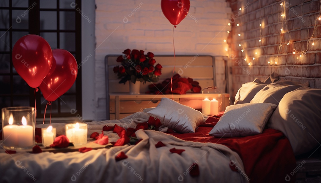 Quarto para casal no dia dos namorados