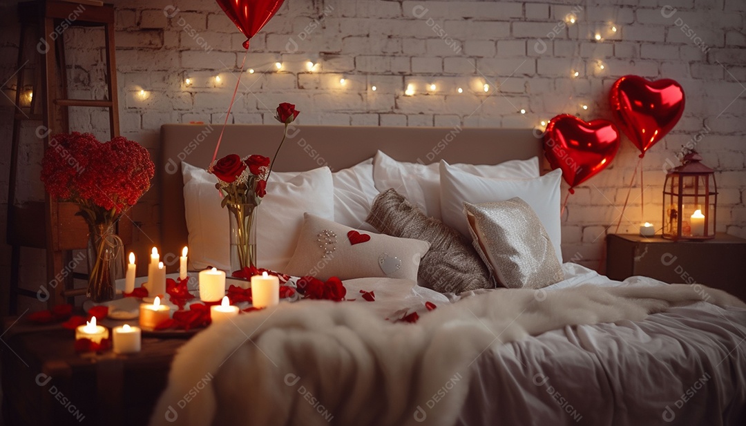 Quarto para casal no dia dos namorados