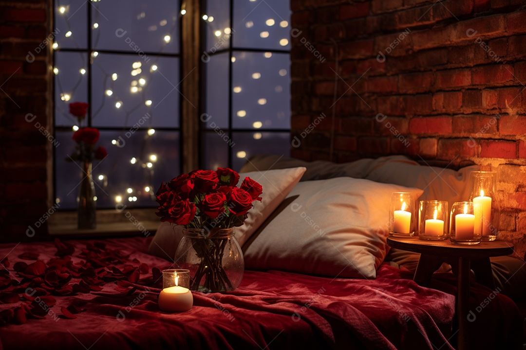 Quarto para casal no dia dos namorados